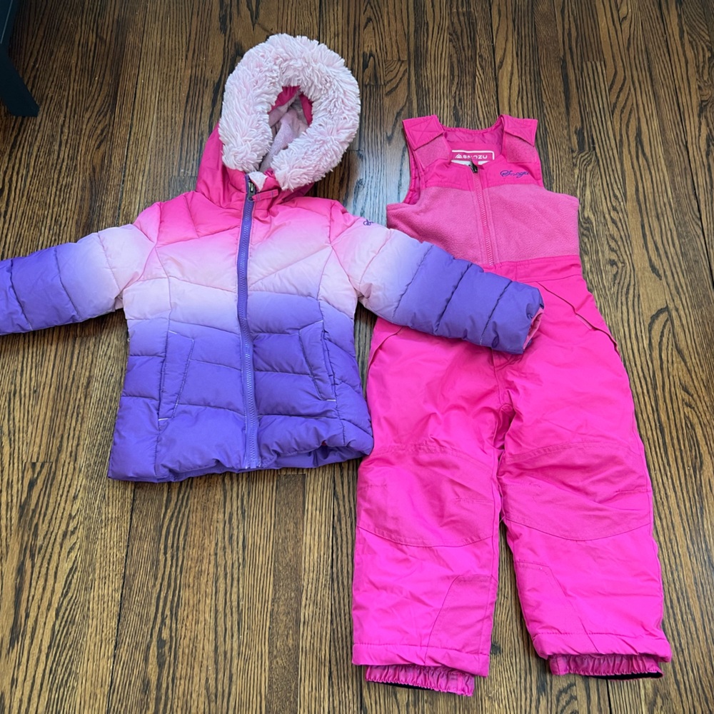 Girls 4T Snowpants Set